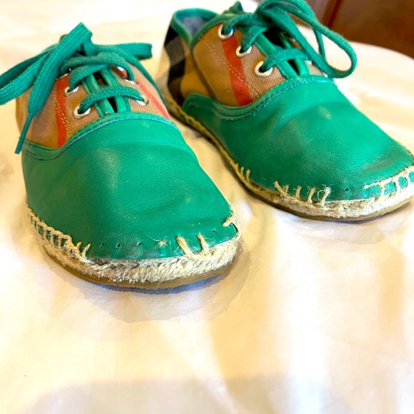 Burberry kids shoes loafers mulloy Green unisex - Picture 5 of 6
